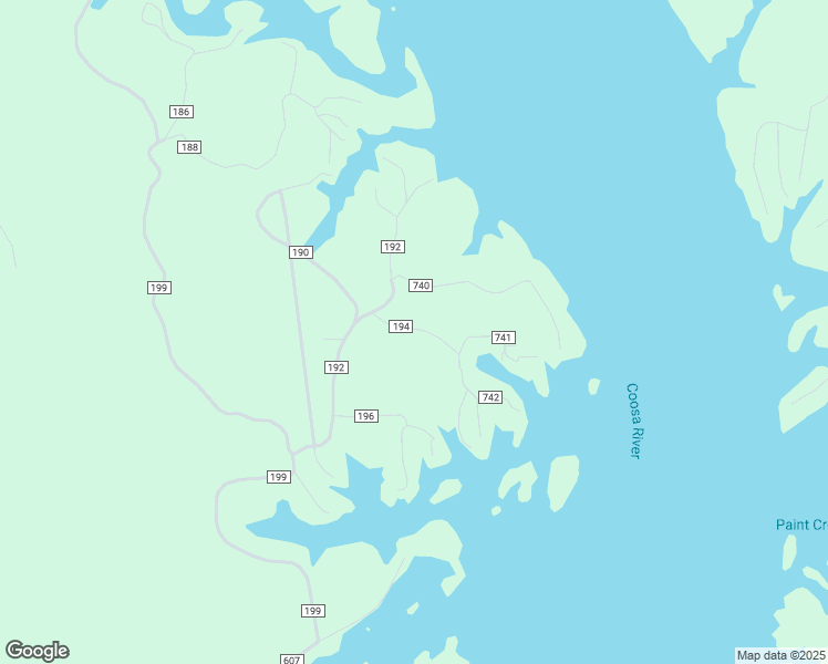 map of restaurants, bars, coffee shops, grocery stores, and more near 1-179 County Road 194 in Clanton