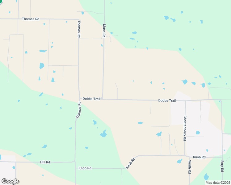 map of restaurants, bars, coffee shops, grocery stores, and more near 900-1292 Dobbs Trail in Springtown