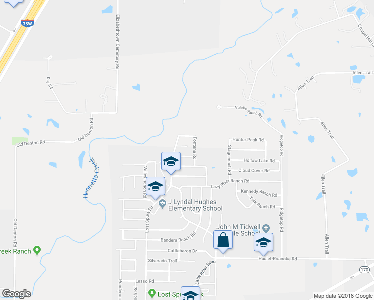 map of restaurants, bars, coffee shops, grocery stores, and more near 3620 Black Ranch Court in Roanoke