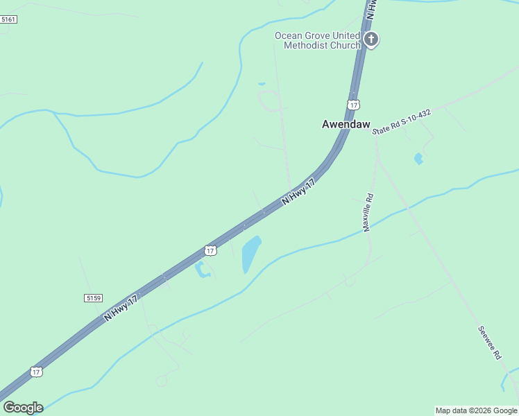 map of restaurants, bars, coffee shops, grocery stores, and more near 6320 U.S. 17 in Awendaw