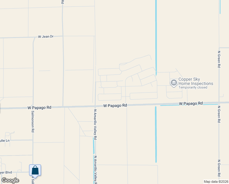 map of restaurants, bars, coffee shops, grocery stores, and more near 47676 West Old Timer Road in Maricopa