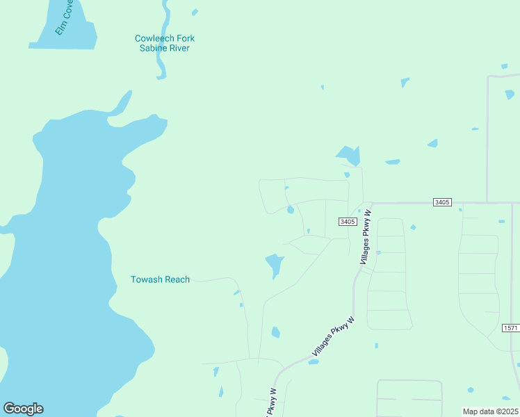 map of restaurants, bars, coffee shops, grocery stores, and more near 4655 County Road 3405 in Lone Oak