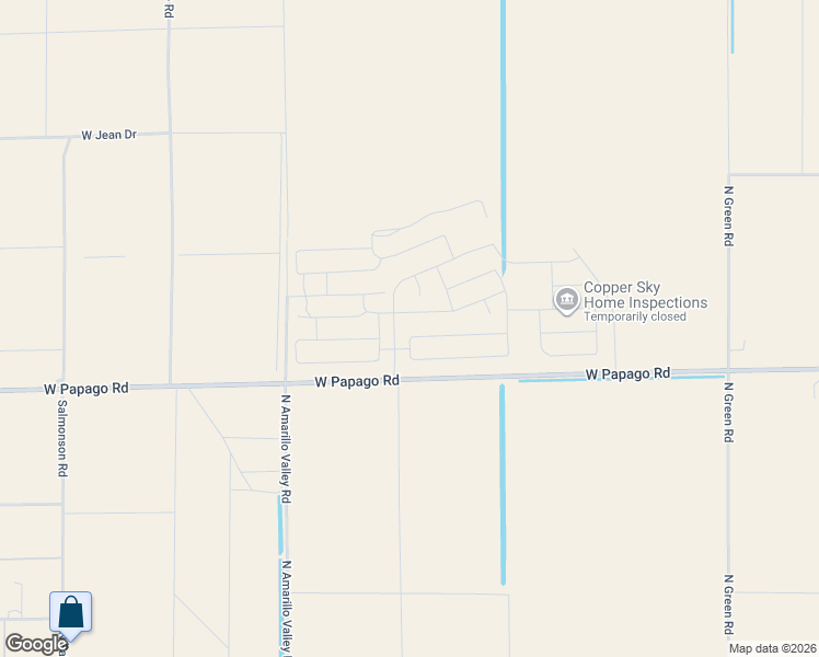 map of restaurants, bars, coffee shops, grocery stores, and more near 11728 North Stanton Lane in Maricopa