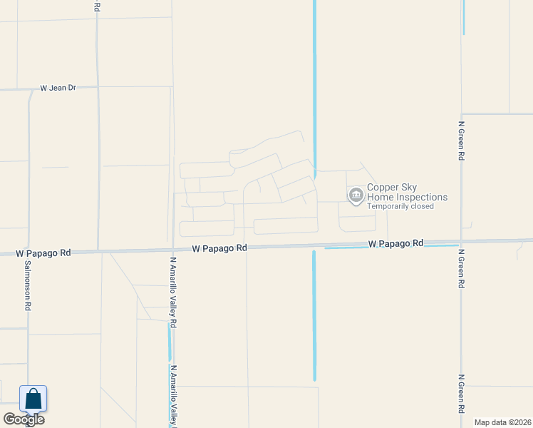 map of restaurants, bars, coffee shops, grocery stores, and more near 47404 West Old Timer Road in Maricopa