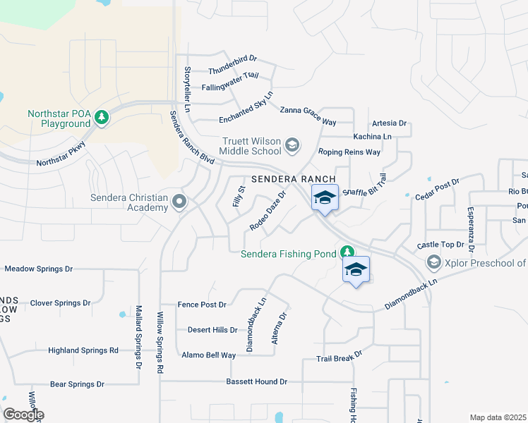 map of restaurants, bars, coffee shops, grocery stores, and more near 14109 Rodeo Daze Drive in Haslet
