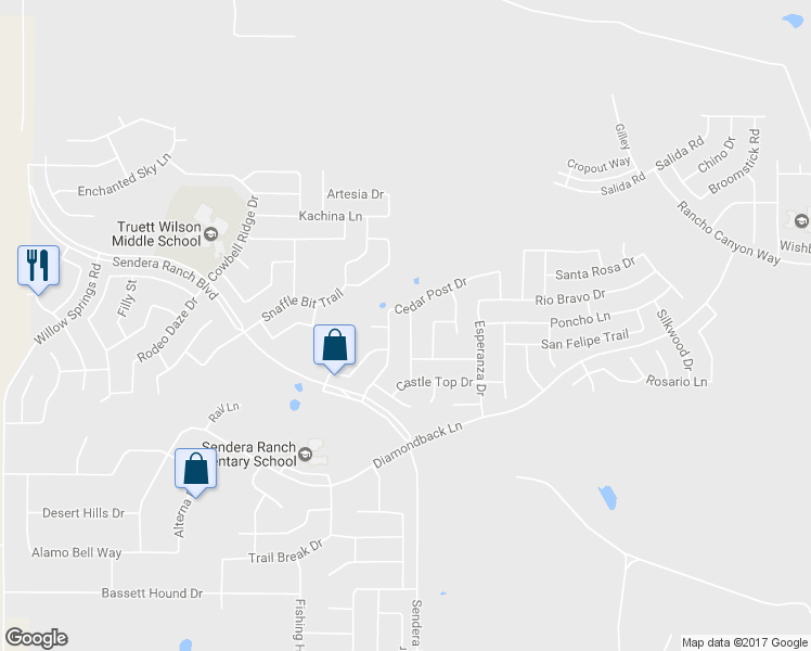 map of restaurants, bars, coffee shops, grocery stores, and more near 14136 Black Gold Trail in Haslet