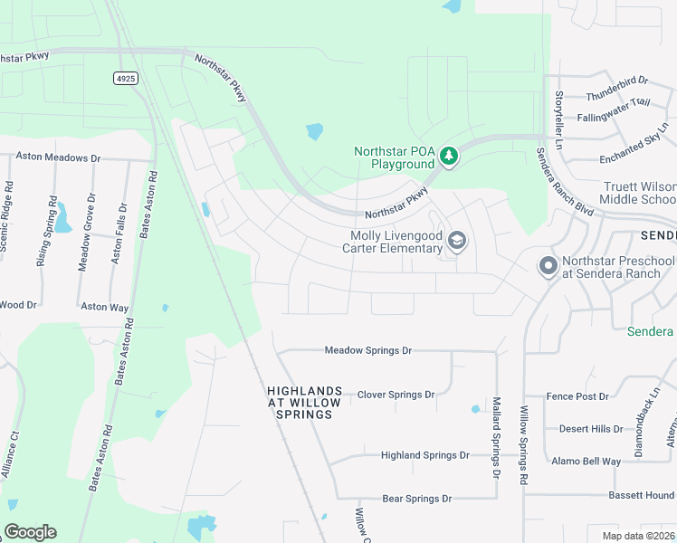 map of restaurants, bars, coffee shops, grocery stores, and more near 2113 Bellatrix Drive in Haslet