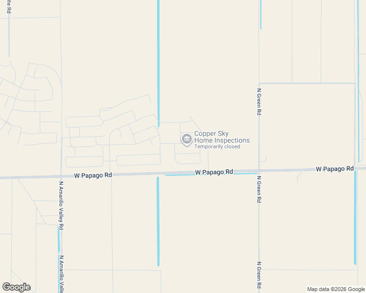 map of restaurants, bars, coffee shops, grocery stores, and more near in Ak-Chin Indian Community