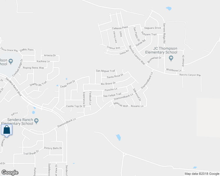 map of restaurants, bars, coffee shops, grocery stores, and more near 812 Poncho Lane in Haslet