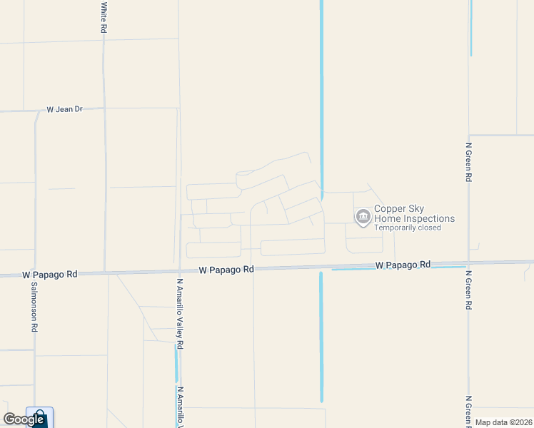 map of restaurants, bars, coffee shops, grocery stores, and more near 11728 North Stanton Court in Pinal County