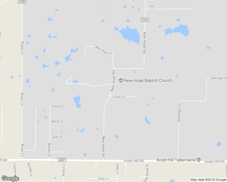 map of restaurants, bars, coffee shops, grocery stores, and more near 704 New Hope Road in Boyd