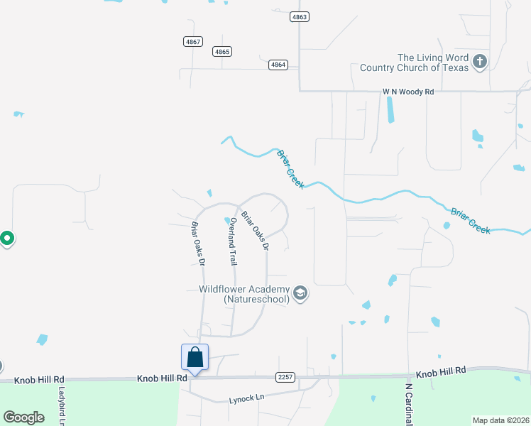 map of restaurants, bars, coffee shops, grocery stores, and more near 120 Overland Court in Azle