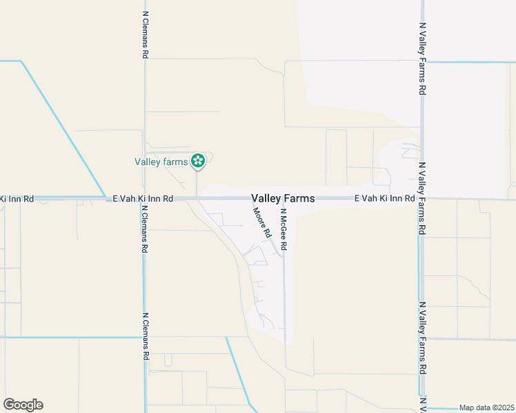 map of restaurants, bars, coffee shops, grocery stores, and more near 11983 Moore Road in Coolidge