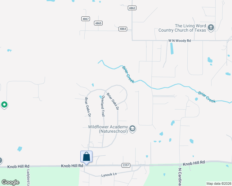map of restaurants, bars, coffee shops, grocery stores, and more near 120 Overland Court in Azle