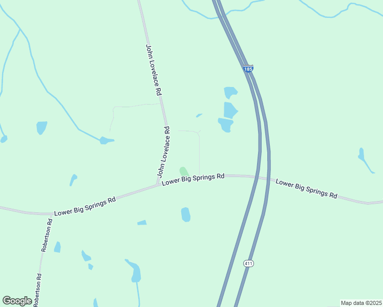 map of restaurants, bars, coffee shops, grocery stores, and more near 61 Stone Gate Drive in LaGrange