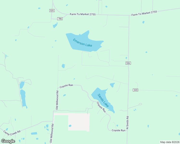 map of restaurants, bars, coffee shops, grocery stores, and more near 17353 Chaparral Trot in Rockwall