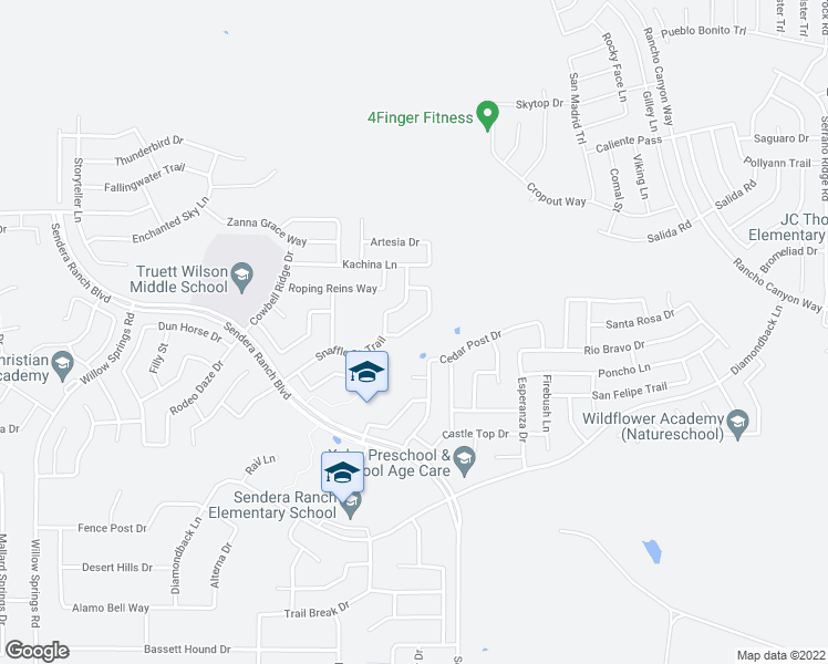 map of restaurants, bars, coffee shops, grocery stores, and more near 14228 Polo Ranch Court in Haslet