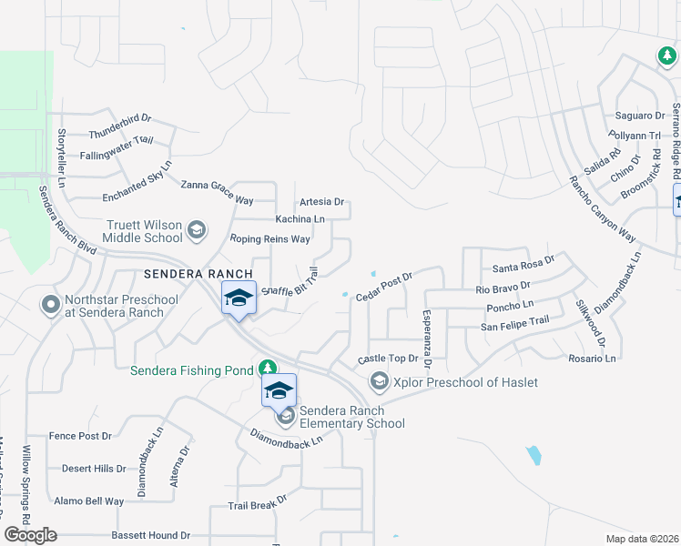 map of restaurants, bars, coffee shops, grocery stores, and more near 14232 Polo Ranch Court in Haslet