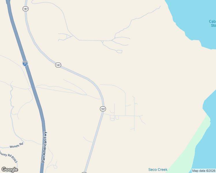 map of restaurants, bars, coffee shops, grocery stores, and more near 14821 New Mexico 187 in Caballo