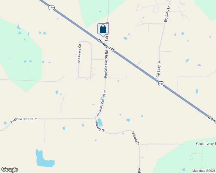 map of restaurants, bars, coffee shops, grocery stores, and more near 2300 Poolville Cut Off Road in Poolville