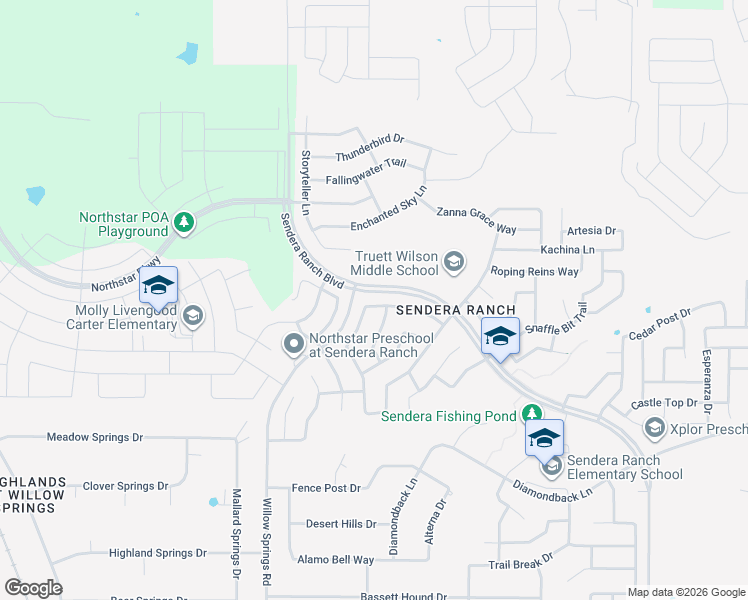 map of restaurants, bars, coffee shops, grocery stores, and more near 1508 Dun Horse Drive in Haslet