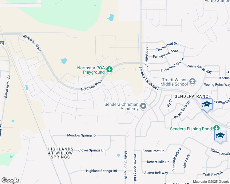 map of restaurants, bars, coffee shops, grocery stores, and more near 14149 Cassiopeia Dr in Haslet