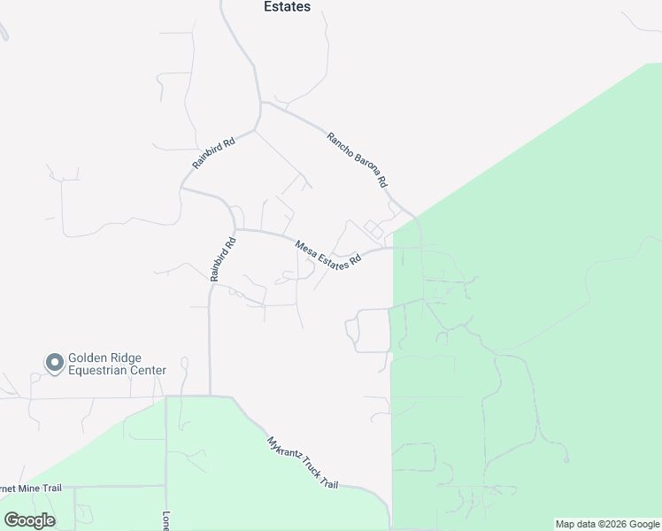 map of restaurants, bars, coffee shops, grocery stores, and more near 15215 Mesa Estates Court in Ramona