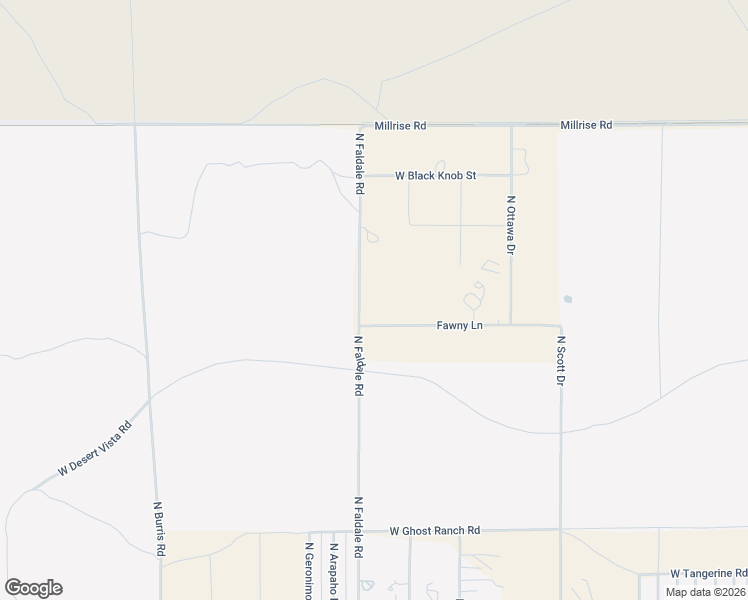 map of restaurants, bars, coffee shops, grocery stores, and more near 12135 North Faldale Road in Casa Grande