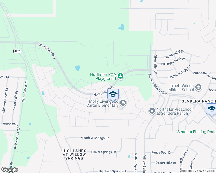 map of restaurants, bars, coffee shops, grocery stores, and more near 1905 Kelva Drive in Haslet