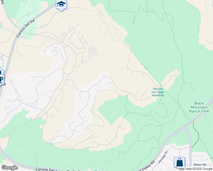 map of restaurants, bars, coffee shops, grocery stores, and more near 7954 Sentinel in San Diego