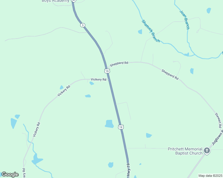 map of restaurants, bars, coffee shops, grocery stores, and more near 4945 U.S. 19 in Meansville