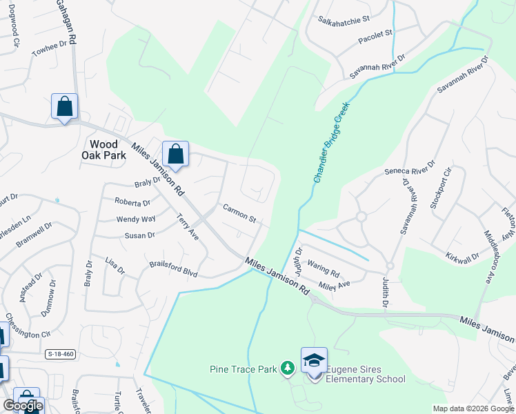 map of restaurants, bars, coffee shops, grocery stores, and more near 152 Brittondale Road in Summerville