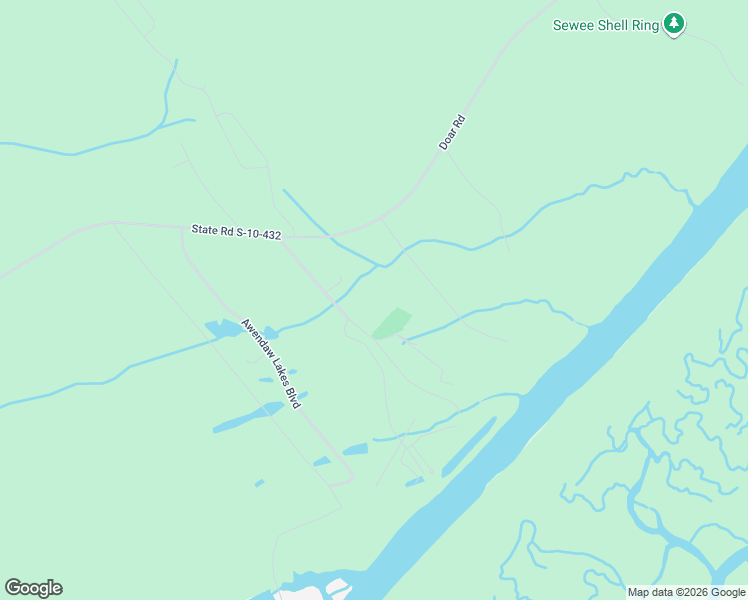 map of restaurants, bars, coffee shops, grocery stores, and more near 7437 Providence Circle in Awendaw