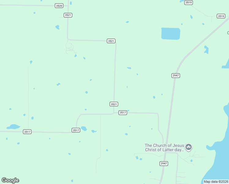 map of restaurants, bars, coffee shops, grocery stores, and more near 5615 County Road 3521 in Quinlan
