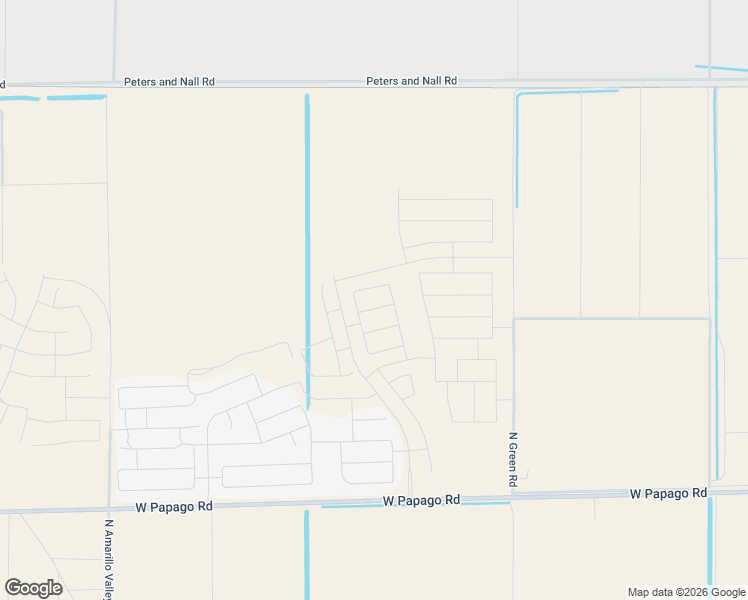 map of restaurants, bars, coffee shops, grocery stores, and more near North Green Road in Maricopa
