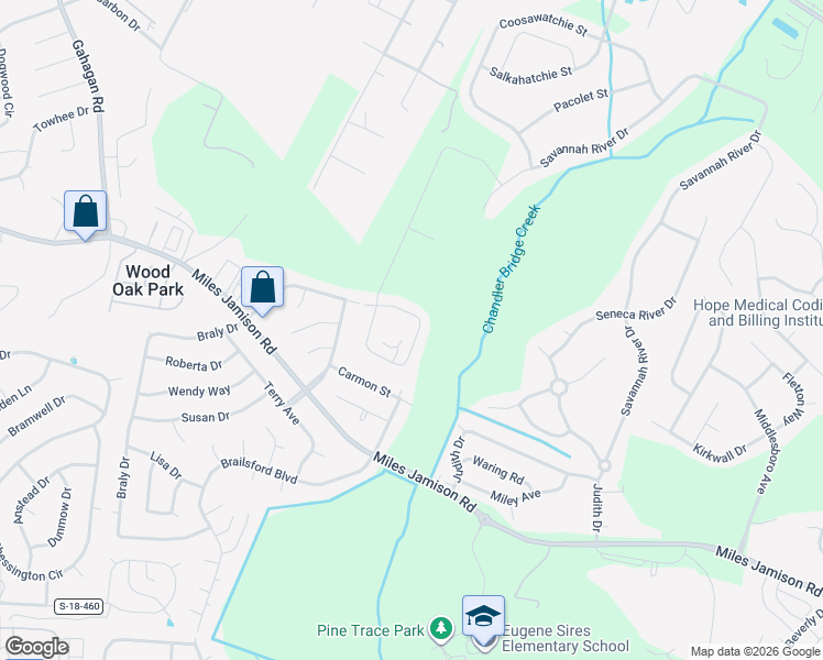map of restaurants, bars, coffee shops, grocery stores, and more near 167 Brittondale Road in Summerville