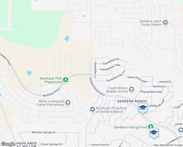 map of restaurants, bars, coffee shops, grocery stores, and more near 14525 Storyteller Lane in Haslet