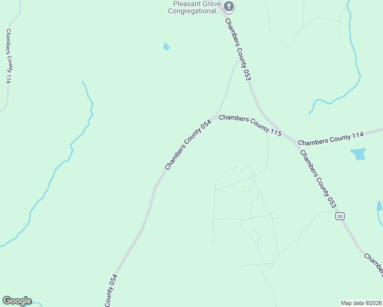 map of restaurants, bars, coffee shops, grocery stores, and more near 9244 County Road 54 in La Fayette