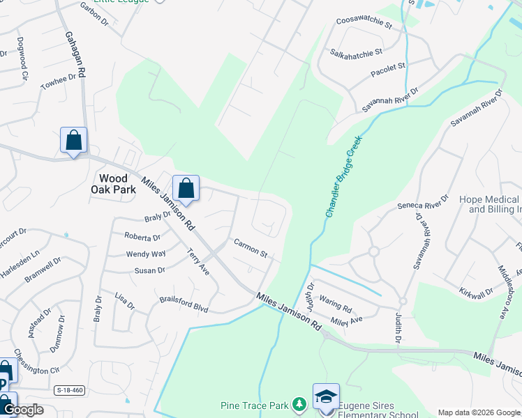 map of restaurants, bars, coffee shops, grocery stores, and more near 113 Brittondale Road in Summerville