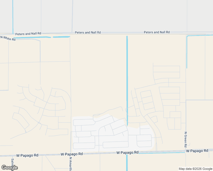 map of restaurants, bars, coffee shops, grocery stores, and more near Unnamed Road in Maricopa