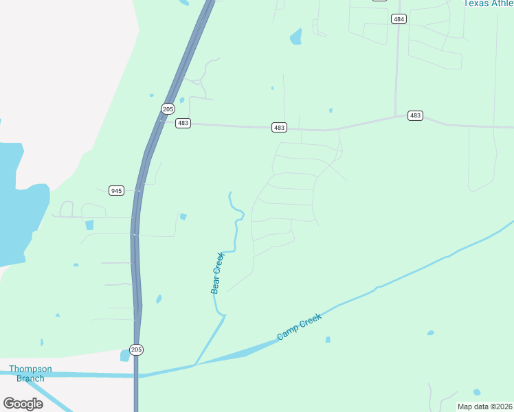 map of restaurants, bars, coffee shops, grocery stores, and more near 13002 County Road 483 in Lavon