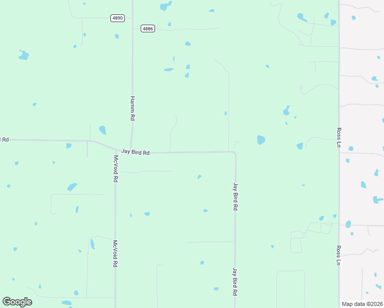 map of restaurants, bars, coffee shops, grocery stores, and more near 1291 Jay Bird Road in Springtown