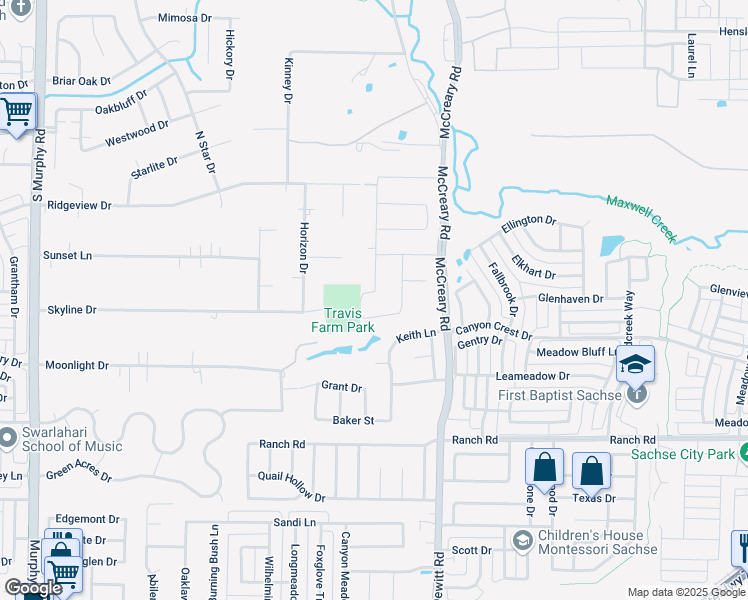 map of restaurants, bars, coffee shops, grocery stores, and more near 824 Sterling Drive in Murphy