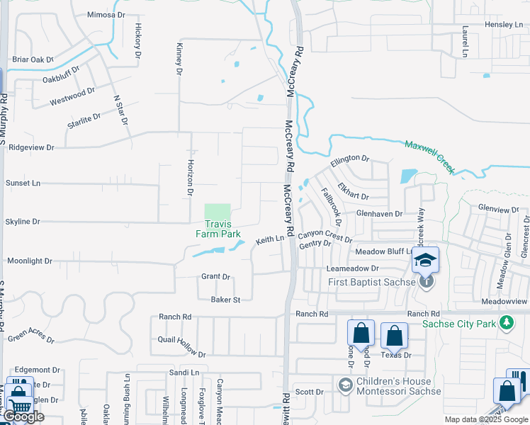 map of restaurants, bars, coffee shops, grocery stores, and more near 828 Burgess Lane in Murphy