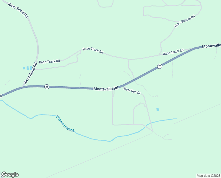 map of restaurants, bars, coffee shops, grocery stores, and more near 6367 Montevallo Road in Centreville