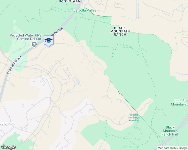 map of restaurants, bars, coffee shops, grocery stores, and more near 8325 Santaluz Pointe in San Diego