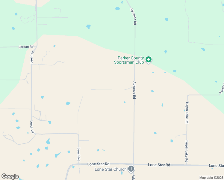 map of restaurants, bars, coffee shops, grocery stores, and more near 6601 Drive in Parker County