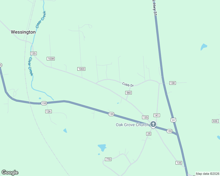 map of restaurants, bars, coffee shops, grocery stores, and more near 954 County Road 135 in Jemison