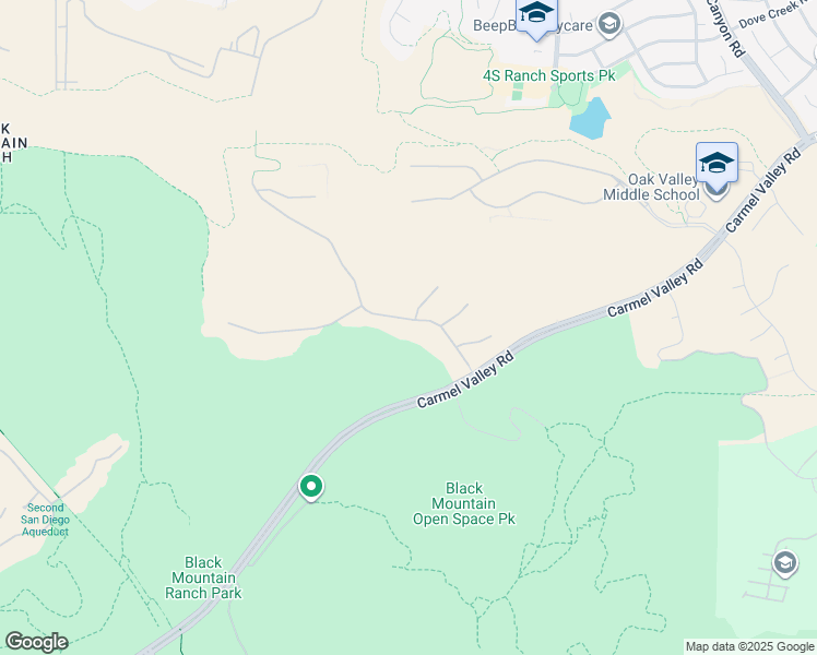 map of restaurants, bars, coffee shops, grocery stores, and more near 14788 Valle Del Sur Court in San Diego
