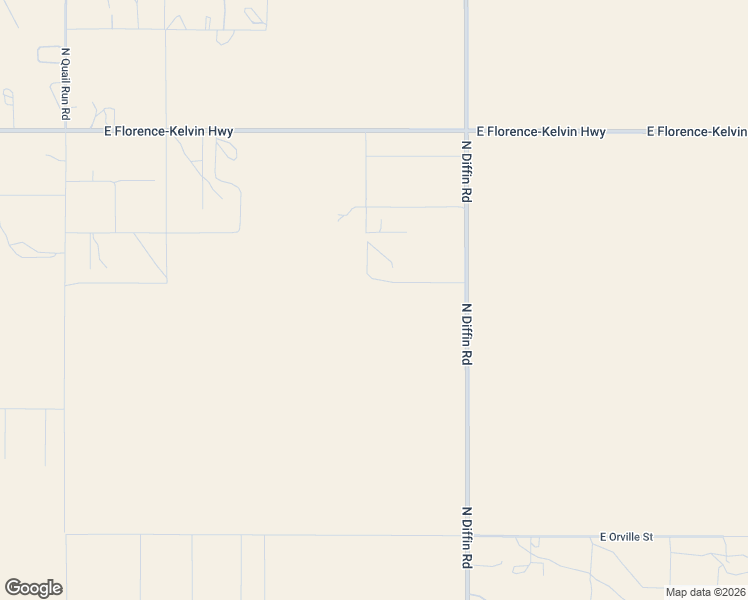 map of restaurants, bars, coffee shops, grocery stores, and more near 12960 North Diffin Road in Florence
